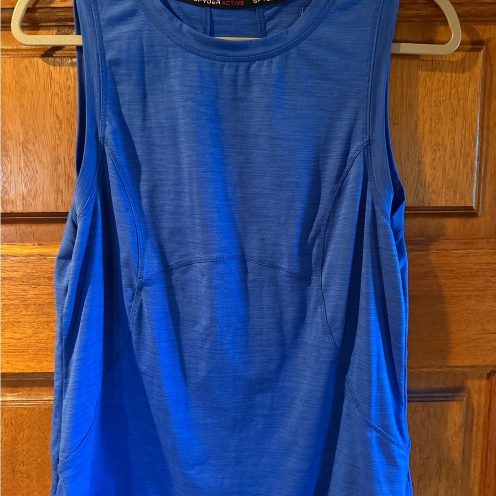 Spyder Women's Vibrant Blue Muscle Tee
